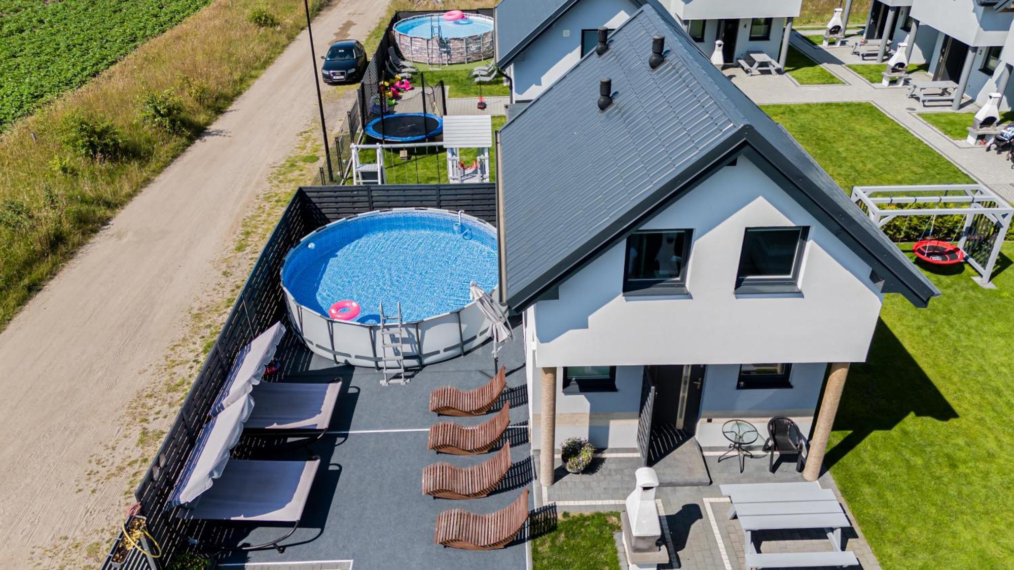 Domki Lesne Zacisze - Domki Z Basenem Jastrzebia Gora Exterior photo